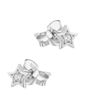 Star Shine Silver Stud Earring STS-6924